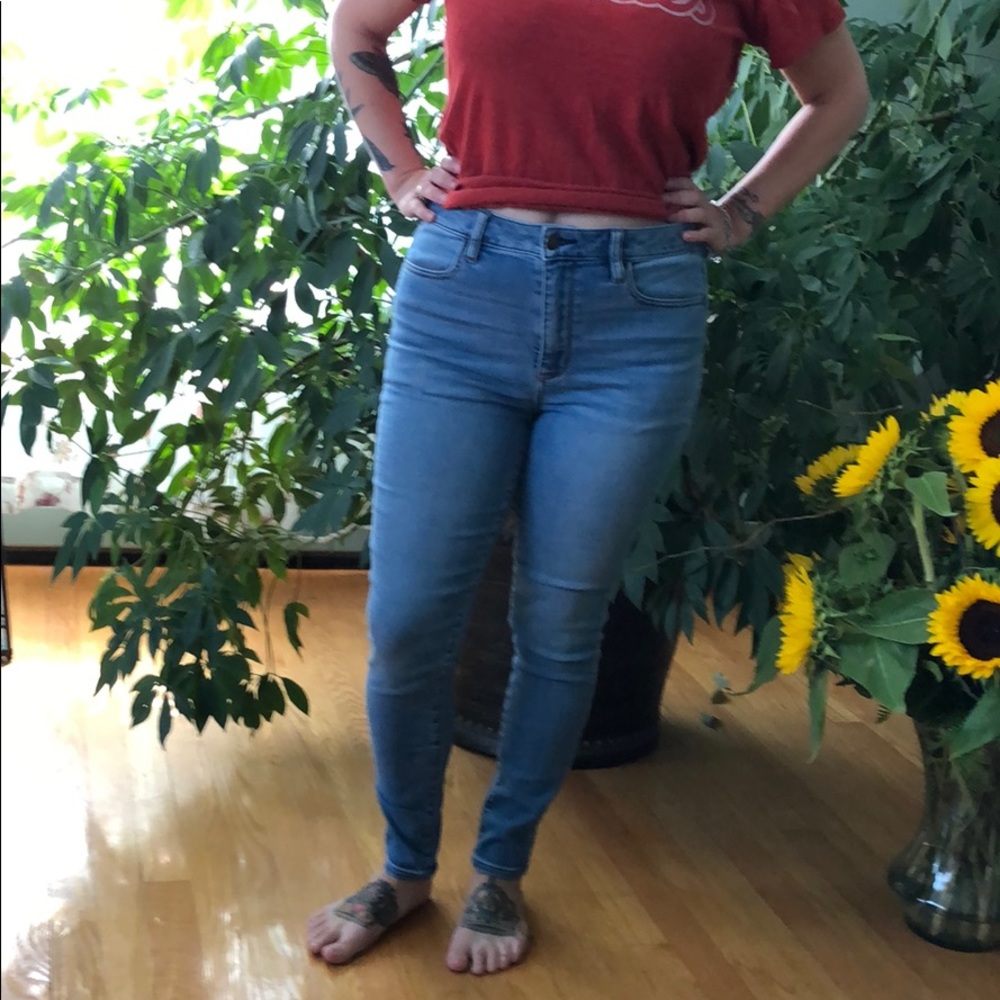 American Eagle jeggings 8 short